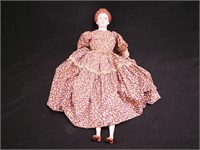 Vintage china doll with china hands and legs,