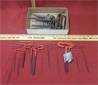 Variety of Allen wrenches