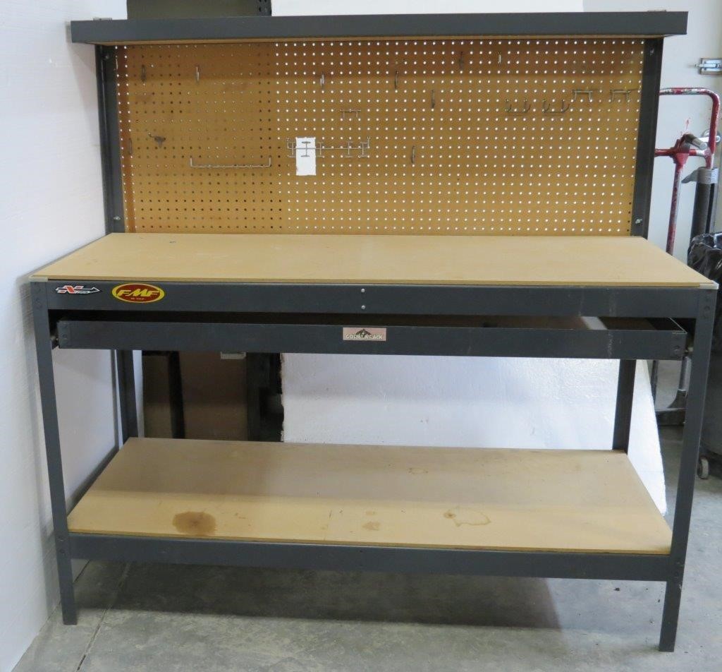Gorilla Rack GR2102B 5-Feet Workbench with 2 Drawers, Black,  price  tracker / tracking,  price history charts,  price watches,   price drop alerts