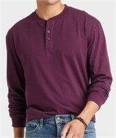 NEW Goodfellow & Co Men's Long Sleeve Henley