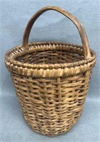 10in Tall Tightly Woven Basket