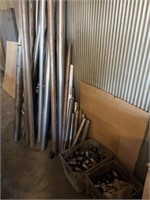 Large Lot of Assorted Exhaust Pipe, Various