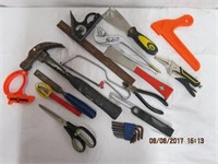 Assortment of hand tools