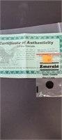 1 Carat Emerald W/ Authenticity