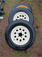 3X 13IN TRAILER TIRES