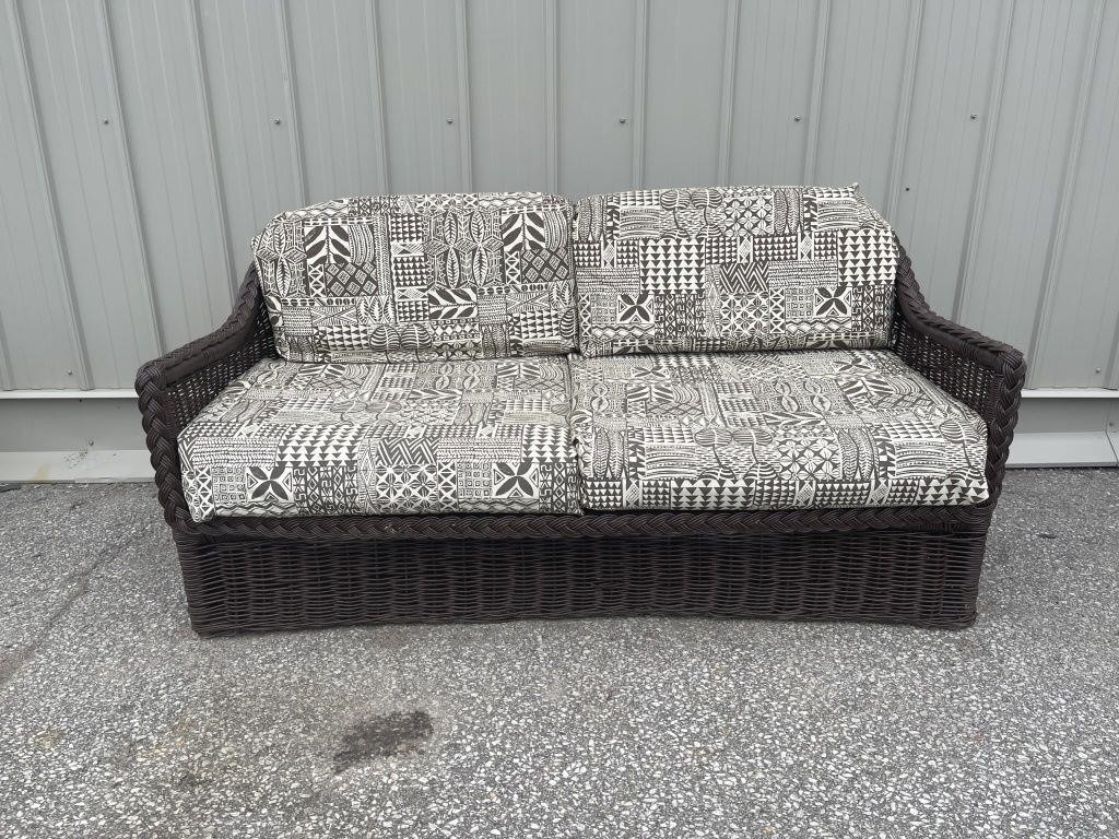 Resin Front Porch Loveseat