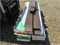 6 BOXES OF WIDE PLANK SOLID BAMBOO T&G FLOORING