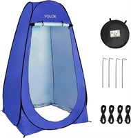 YOLOK Pop Up Privacy Tent Camping Toilet Dressing