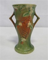 Roseville Pottery Snowberry Green Vase 1V-6