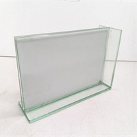 Glass photo frame