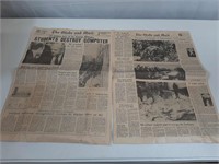 VINTAGE NEWSPAPER FROM 1969