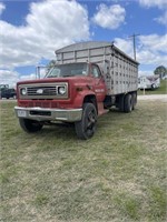 Lot 88. 1977 Chevrolet C65 Grain Truck