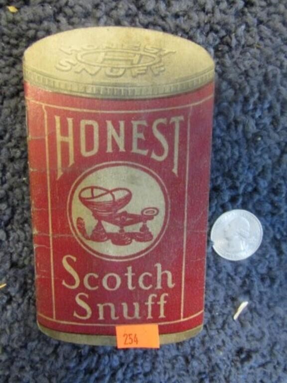 1942 HONEST SCOTCH SNUFF NOTE PAD