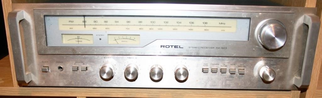 Vintage Rotel Stereo Receiver RX-503