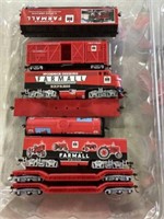 McCormick Farmall Train Cars, HO scale