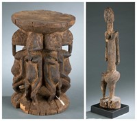 2 Dogon style objects. 20th century.