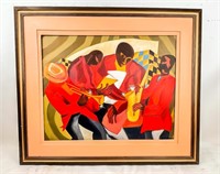 OOC Signed Jacob Lawrence Sportsman's Gallery