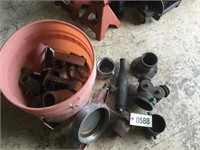 PAIL OF MISC VALVES