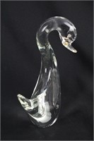 ART GLASS SWAN