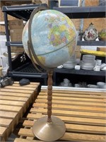 World Globe on A Stand