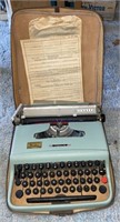1950s Olivetti Lettera 22 Typewriter with