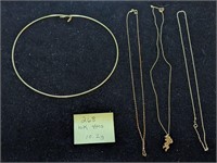 10k Gold 10.2g Necklaces