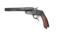 WWII Model 1894 Hebel flare gun, 9" barrel,
