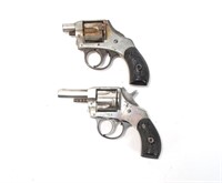 2- H & R .32 Rimfire revolvers: Vest Pocket safety