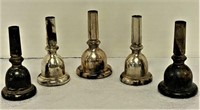 Five Alexandre Tuba Mouthpieces