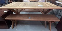 Bench table; 58x24x31