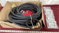 Heavy Duty Electrical Cable with Accessories