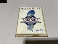 Super Bowl XX Game Program