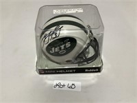 Jay Feely signed mini helmet