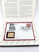 Elvis Presley Gold Replica Stamp