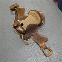 Nice Made in Mexico Leather Saddle