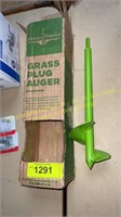 Power Planter Grass Plug Auger