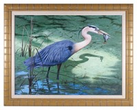 ERNEST SIMMONS GICLEE HERON