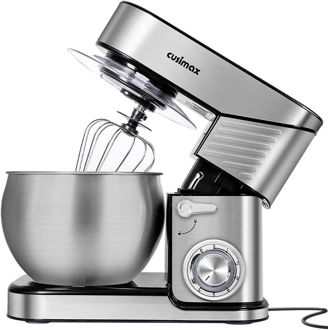 $130 Stand Mixer CUSIMAX 6.5QT Stainless Steel