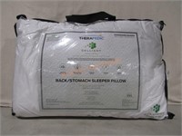 Therapedic Back/ Stomach Sleeper Pillow;