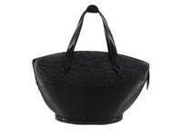 Louis Vuitton Black Epi Hand Bag