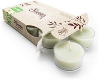 Eucalyptus Leaf Premium Tealight Candles