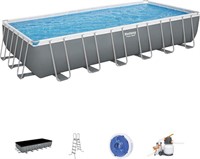 Bestway Power Steel Swimming Pool Set 24'x12'x52