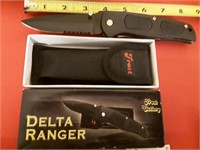 LOCK BLADE KNIFE with SHEATH  NEW IN THE BOX