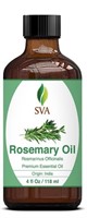 SVA Rosemary Essential Oil 4 oz (118 ml) Premium