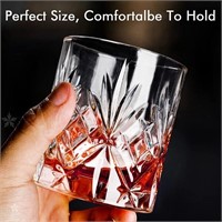 Whiskey Glasses Rocks Glasses 10oz Old Fashioned