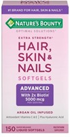 Natures Bounty Advanced Hair Skin & Nails 150ct