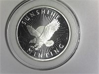 One Ounce Silver Round