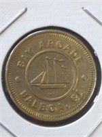 Bay arcade Balboa, California token