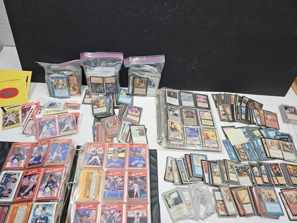 Lot of Sports & Magic The Gathering Cards