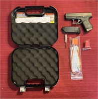 Glock USA model 43 semi automatic pistol 9 x19 mm
